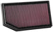 K&N 2018 Jeep Wrangler JL 2.0L/3.6L F/I Drop In Air Filter - DFW Speed Syndicate