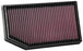 K&N 2018 Jeep Wrangler JL 2.0L/3.6L F/I Drop In Air Filter - DFW Speed Syndicate