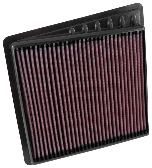 K&N 2016-2017 Nissan Titan XD V8-5.6L F/I Drop In Air Filter - DFW Speed Syndicate