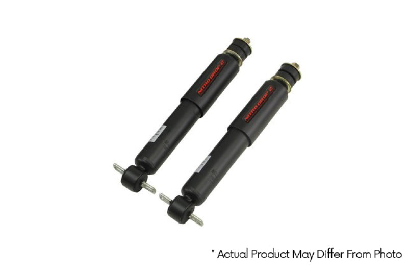 Belltech 99-06 GMC Sierra 1500 / Chevrolet Silverado 1500 Nitro Drop 2 Shock Absorber Set Belltech
