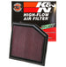 K&N 08-11 Lexus GS460 4.6L-V8 Drop In Air Filter - DFW Speed Syndicate