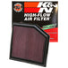 K&N 08-11 Lexus GS460 4.6L-V8 Drop In Air Filter - DFW Speed Syndicate