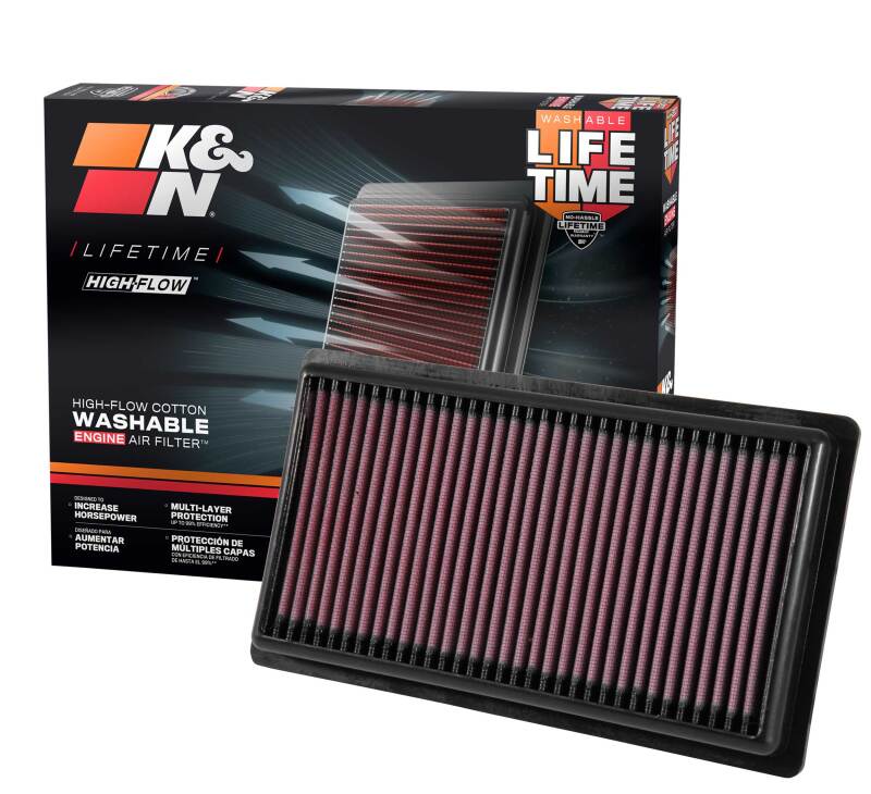 K&N 16-18 Toyota C-HR L4-1.2L F/l Replacement Drop In Air Filter - DFW Speed Syndicate