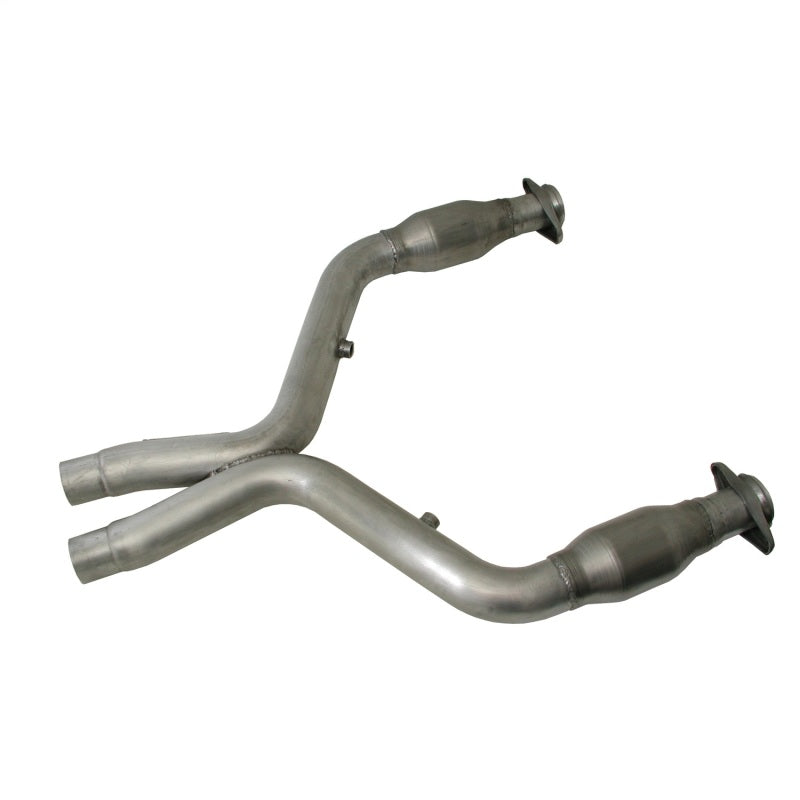 BBK 11-14 Mustang 5.0 Short Mid X Pipe With Catalytic Converters 3.0 For BBK Long Tube Headers BBK