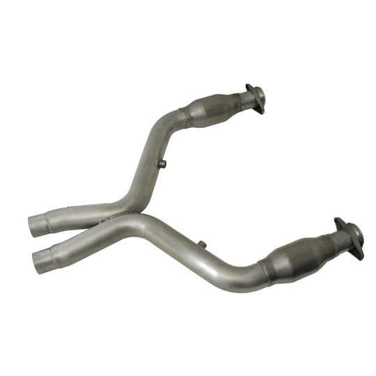 BBK 11-14 Mustang 5.0 Short Mid X Pipe With Catalytic Converters 3.0 For BBK Long Tube Headers BBK
