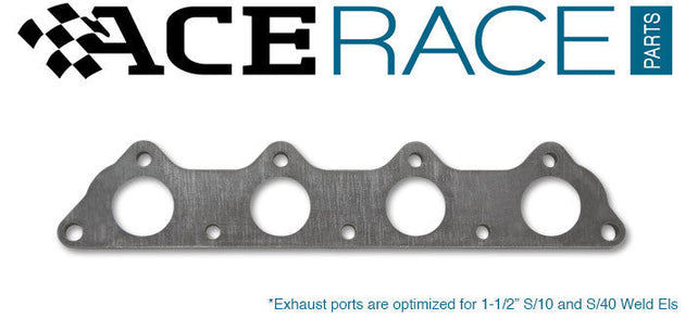 Mitsubishi 4G63 Exhaust Manifold Flange Mild Steel Ace Race Parts