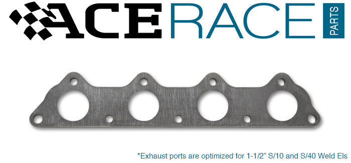 Mitsubishi 4G63 Exhaust Manifold Flange Mild Steel Ace Race Parts