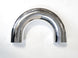 3.500" OD 14ga 180° Mandrel Bend - Polished OD - 6061 Aluminum - (5.250" CLR / 4.000" Legs) Ace Race Parts