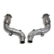 BBK 15-20 Ford Mustang GT 3in Short Mid Pipe Kit w/Cats (Use LT Header 1633/16330/1856/18560) BBK