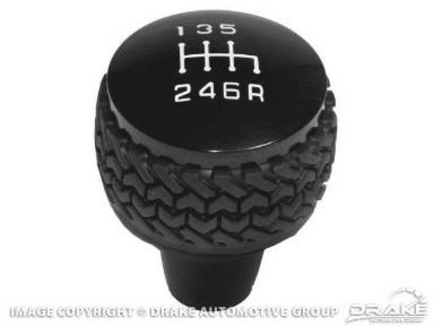 DV8 Offroad 2011-2018 Jeep JK 6-Speed Shift Knob Black DV8 Offroad