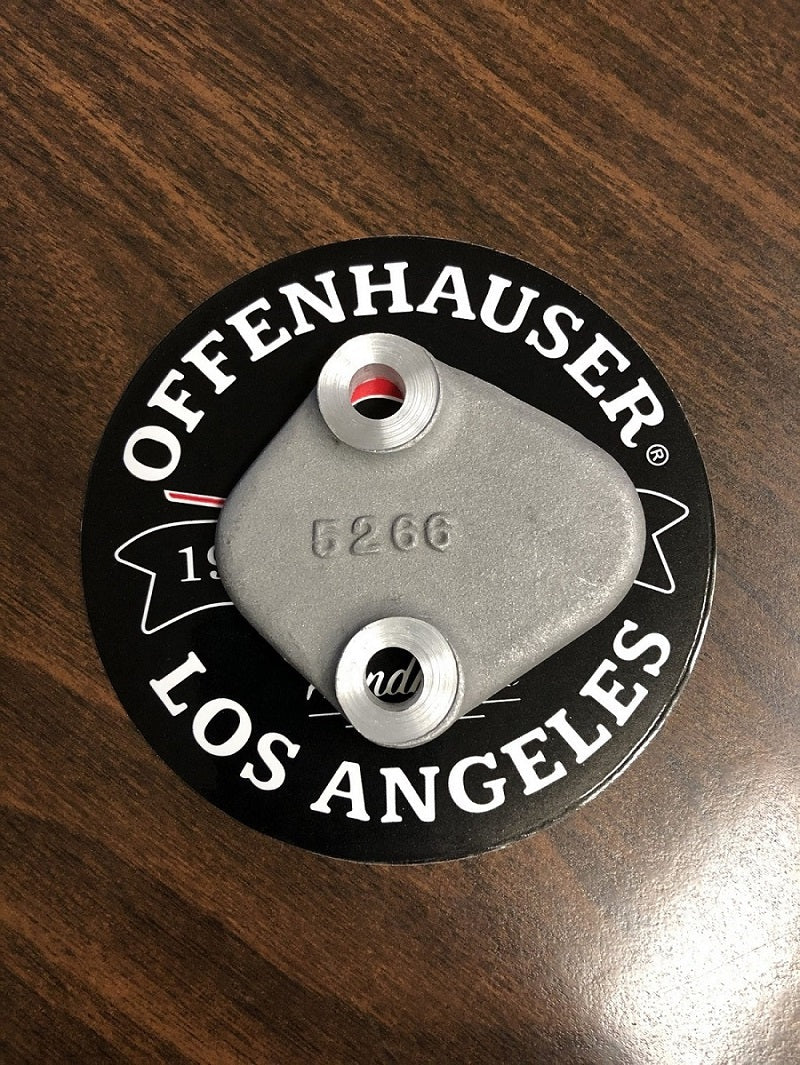 Offenhauser 5266 Block Off Plate for most O.H.V. engines. DFW Speed Syndicate