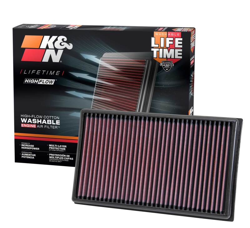 K&N Replacement Air FIlter 12-13 VW Golf VII 1.6L/2.0L DSL / 13 Audi A3 1.6L/2.0L DSL/13 A3 1.8L F/I - DFW Speed Syndicate
