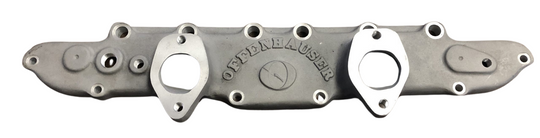 Offenhauser 5405 Rambler Dual manifold. For use with stock carburetors.Fits 1956-1964 Cast Iron 6.0 HV cylinder engine. DFW Speed Syndicate