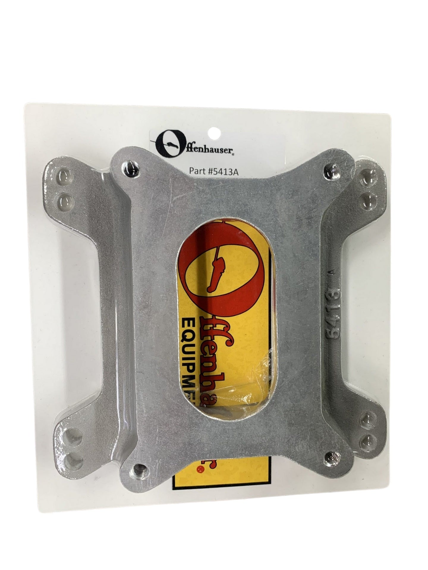 Offenhauser 5413A Carburetor Adapter is the Reverse of the 5413 Carburetor Adapter. Accepts 4 bolt adaption C carb on quad adaption B or C base. DFW Speed Syndicate