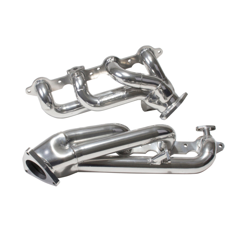 BBK 99-04 GM Truck SUV 4.8 5.3 Shorty Tuned Length Exhaust Headers - 1-3/4 Silver Ceramic BBK