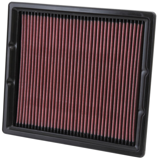 K&N Replacement Filter 11.25in O/S Length x 10in O/S Width x 1.25in H for 13 Cadillac XTS 3.6L V6 - DFW Speed Syndicate