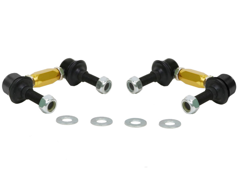 Whiteline Universal Sway Bar Link Assembly Heavy Duty Adjustable Ball/Ball Style - DFW Speed Syndicate