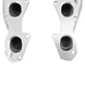 BBK 19-23 Dodge Ram 1500 5.7L (Ex. MegaCab) Shorty Tuned Exhaust Headers - 1-3/4in Silver Ceramic - DFW Speed Syndicate