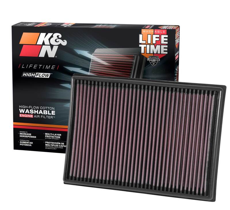 K&N 10 Toyota 4 Runner 4.0L V6 / 2010 FJ Cruiser 4.0L-V6 Drop In Air Filter - DFW Speed Syndicate