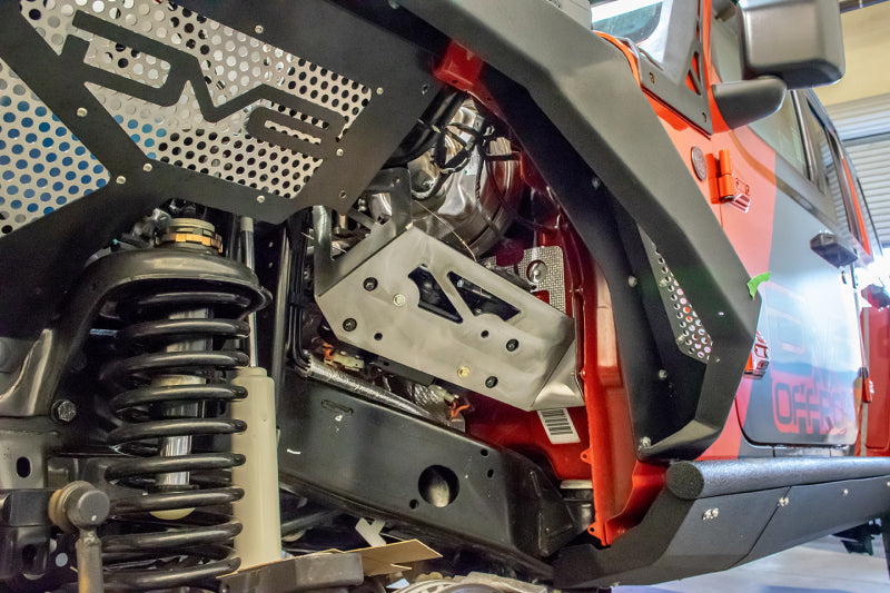 DV8 Offroad 2018+ Jeep JL / JT Engine Bay Compressor Mount DV8 Offroad