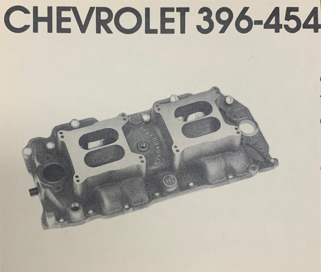 Offenhauser 5696 Dual Quad Hi-Rise Intake Manifold for 396-454 Big Block Chevrolet (not 409) DFW Speed Syndicate