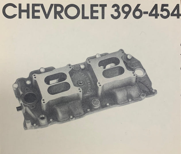 Offenhauser 5696 Dual Quad Hi-Rise Intake Manifold for 396-454 Big Block Chevrolet (not 409) DFW Speed Syndicate