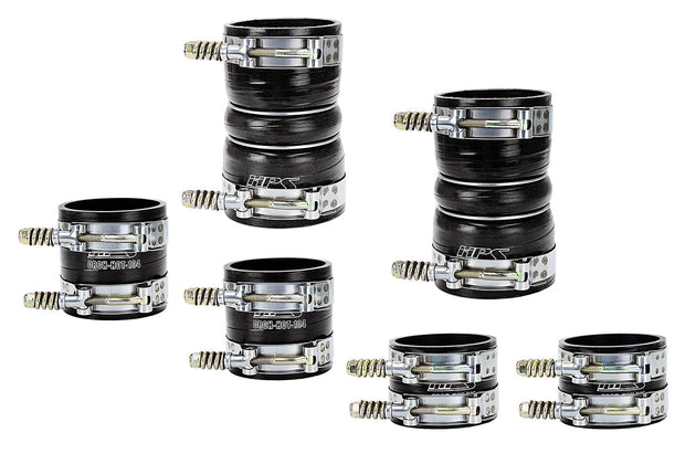 HPS High Temp Reinforced Silicone Intercooler Hose Boots Kit Ford 2000-2003 Excursion 7.3L PowerStroke Diesel FR SPORT