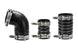 HPS High Temp Aramid Reinforced Silicone Intercooler Hose Boots Kit Chevy 2006-2010 Silverado 2500 6.6L Duramax Diesel FR SPORT