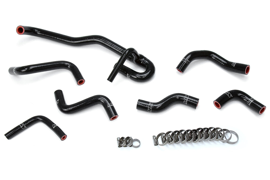HPS Silicone Heater Coolant Hose Kit Toyota 1990-1991 4Runner 3.0L V6 with Rear Heater Left Hand Drive, 57-2190 FR SPORT