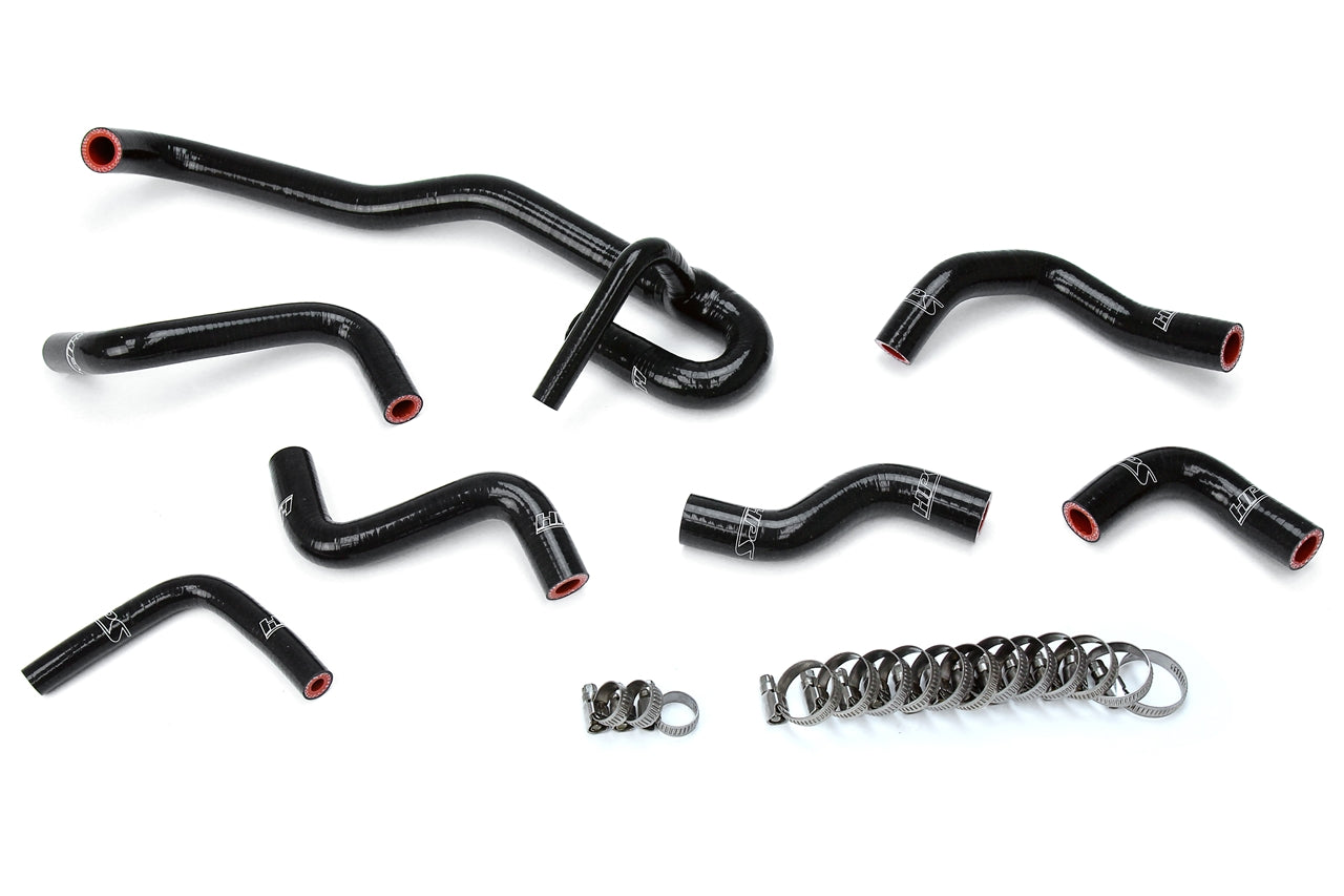 HPS Silicone Heater Coolant Hose Kit Toyota 1990-1991 4Runner 3.0L V6 with Rear Heater Left Hand Drive, 57-2190 FR SPORT