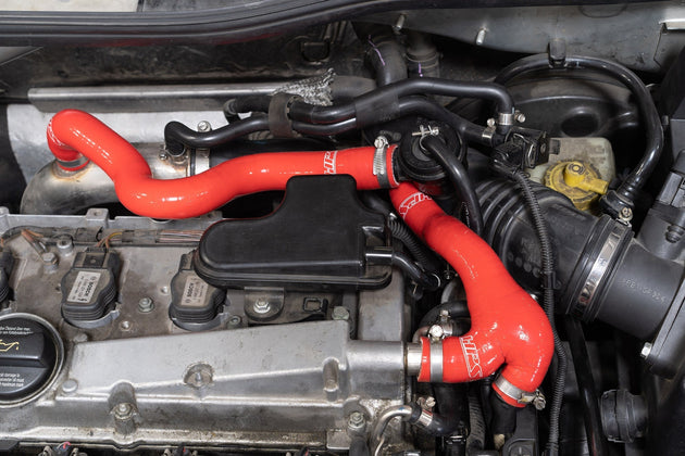 HPS Silicone Breather + BPV Hose Kit Volkswagen 2003-2006 Golf MK4 1.8T Turbo Late AWP Engine, 57-1934 FR SPORT