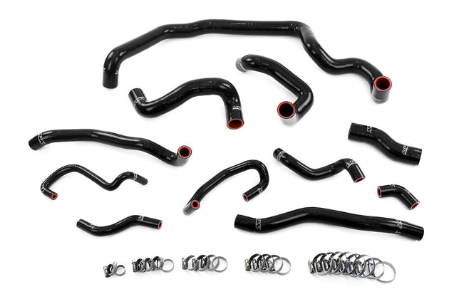 HPS Silicone Radiator, Heater, Water Pump, and Expansion Tank Coolant Hose Kit Mini 07-15 Cooper 1.6L Turbo Manual Trans. FR SPORT