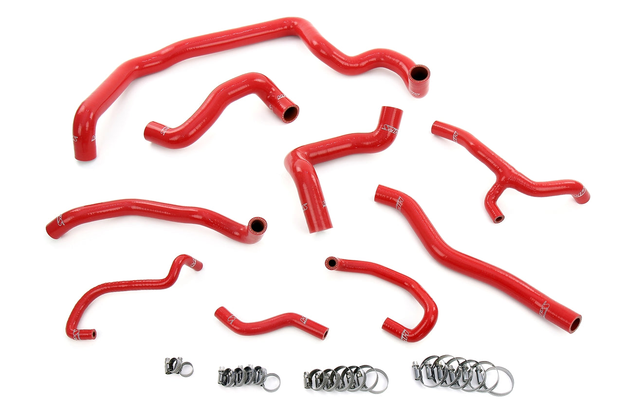 HPS Silicone Radiator, Heater, Water Pump, and Expansion Tank Coolant Hose Kit Mini 07-15 Cooper 1.6L Turbo Manual Trans. FR SPORT