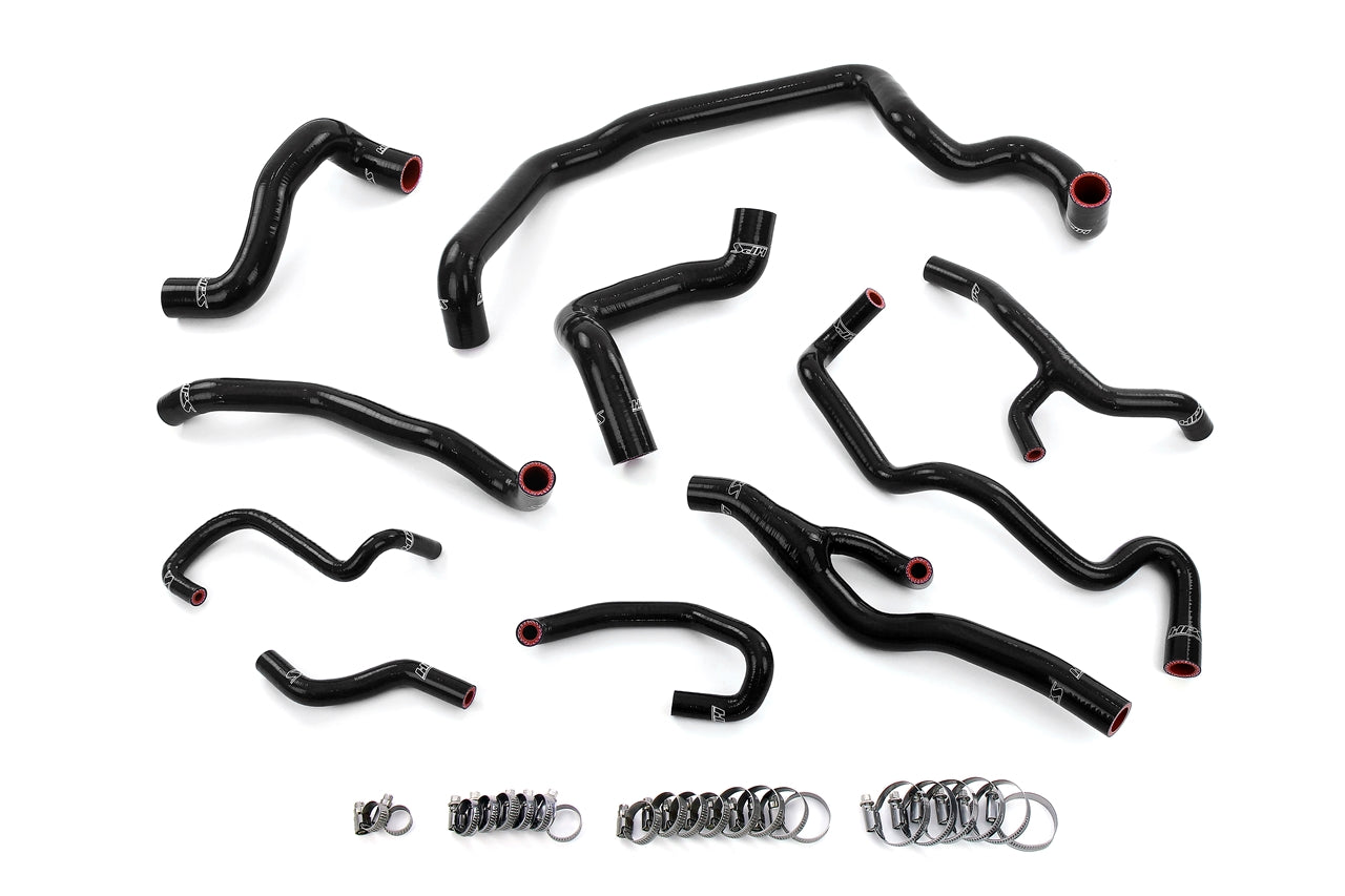 HPS Silicone Radiator, Heater, Water Pump, and Expansion Tank Coolant Hose Kit Mini 07-15 Cooper 1.6L Turbo Automatic Trans. FR SPORT