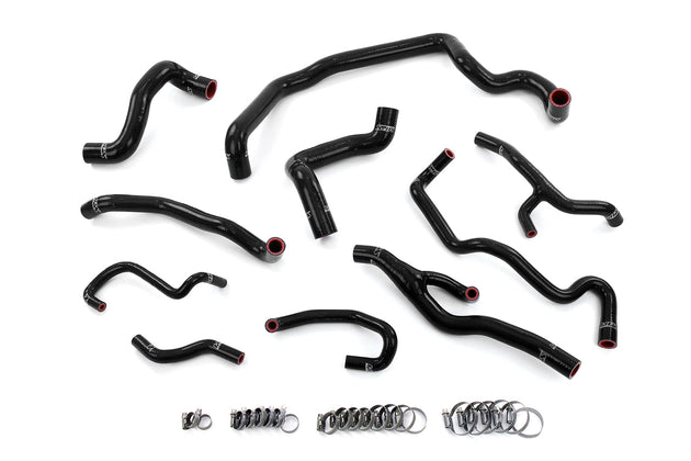 HPS Silicone Radiator, Heater, Water Pump, and Expansion Tank Coolant Hose Kit Mini 07-15 Cooper 1.6L Turbo Automatic Trans. FR SPORT