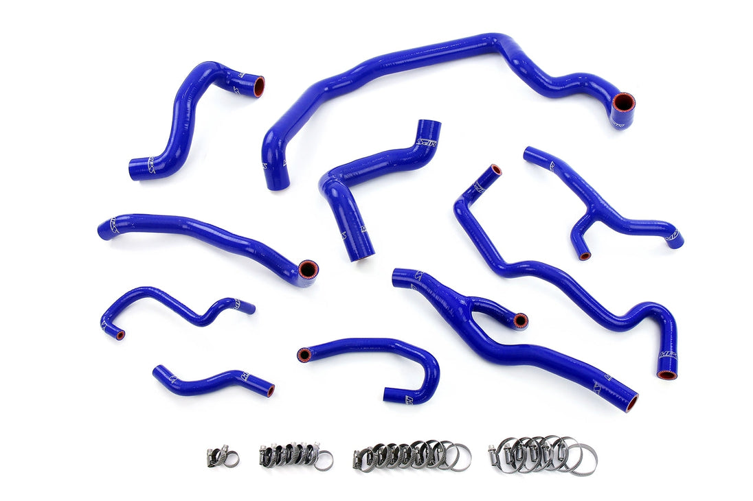 HPS Silicone Radiator, Heater, Water Pump, and Expansion Tank Coolant Hose Kit Mini 07-15 Cooper 1.6L Turbo Automatic Trans. FR SPORT