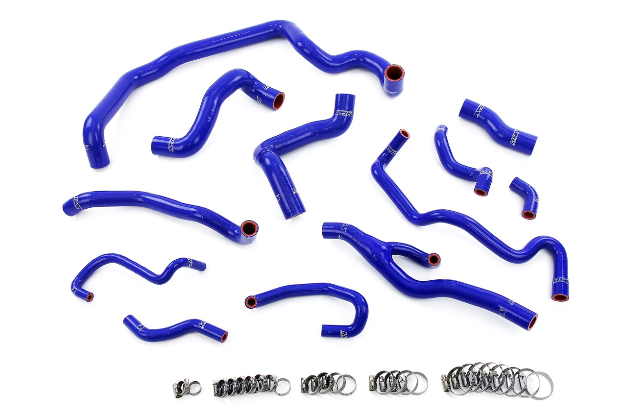 HPS Silicone Radiator, Heater, Water Pump, and Expansion Tank Coolant Hose Kit Mini 07-15 Cooper 1.6L Turbo Automatic Trans. FR SPORT