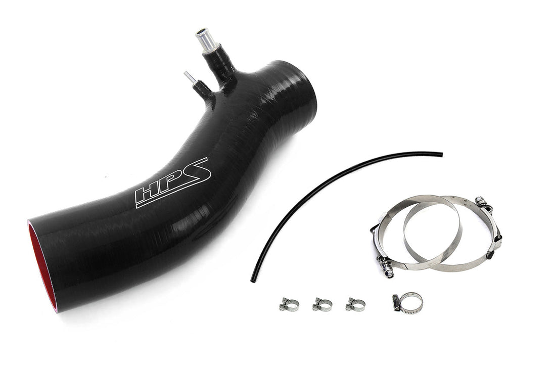 HPS Reinforced Silicone Post MAF Air Intake Hose Kit Toyota 2010-2014 FJ Cruiser 4.0L V6 , 57-2046 FR SPORT