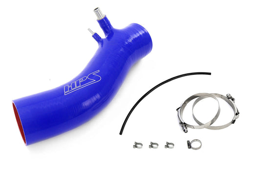 HPS Reinforced Silicone Post MAF Air Intake Hose Kit Toyota 2010-2014 FJ Cruiser 4.0L V6 , 57-2046 FR SPORT