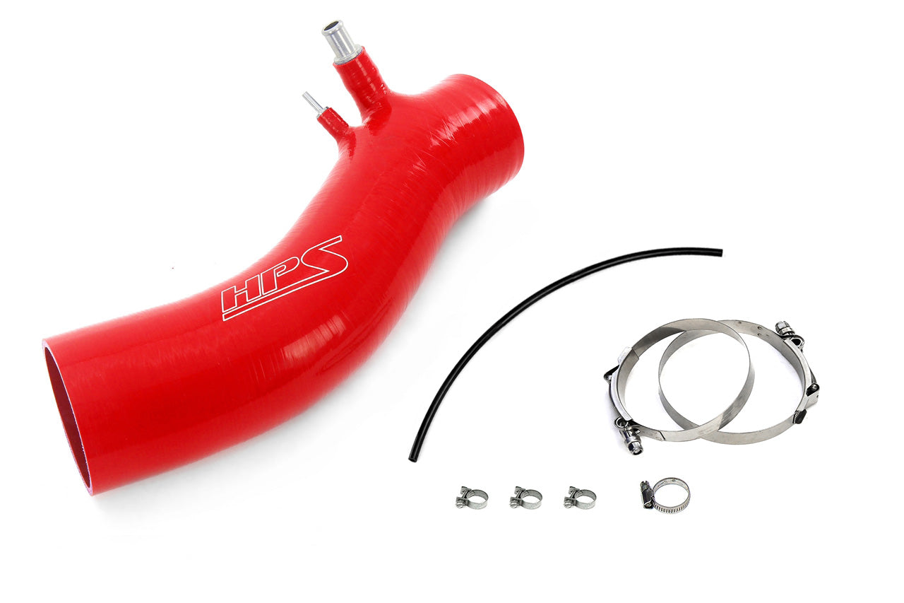 HPS Reinforced Silicone Post MAF Air Intake Hose Kit Toyota 2010-2014 FJ Cruiser 4.0L V6 , 57-2046 FR SPORT