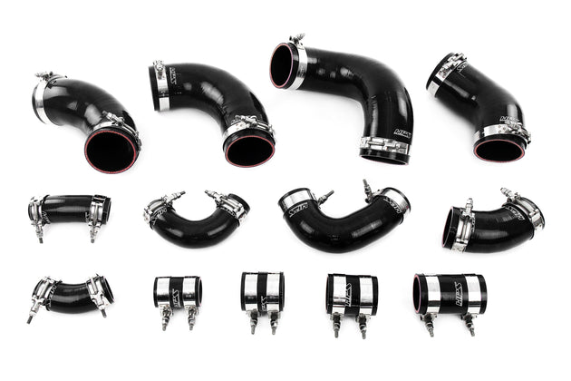 HPS Silicone Intercooler Hose Kit Nissan 1995-1998 Skyline GT-R R33 RB26DETT, 57-2097 FR SPORT