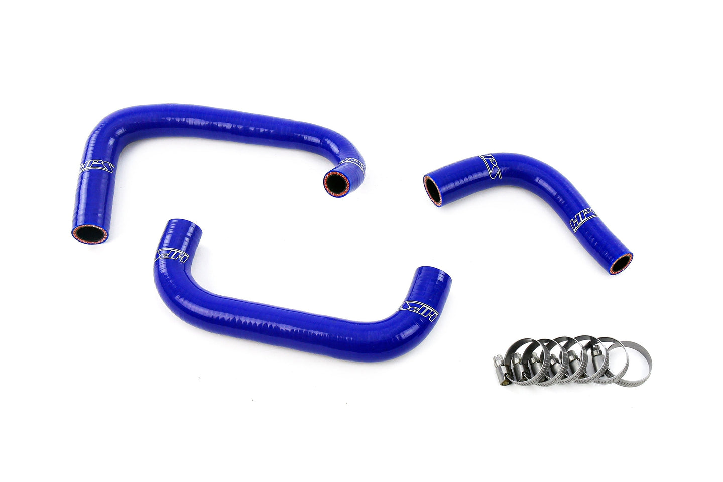 HPS High Temp Reinforced Silicone Breather Hose Kit 1995-1998 Nissan Skyline GTR R33 2.6L, 57-2100 FR SPORT