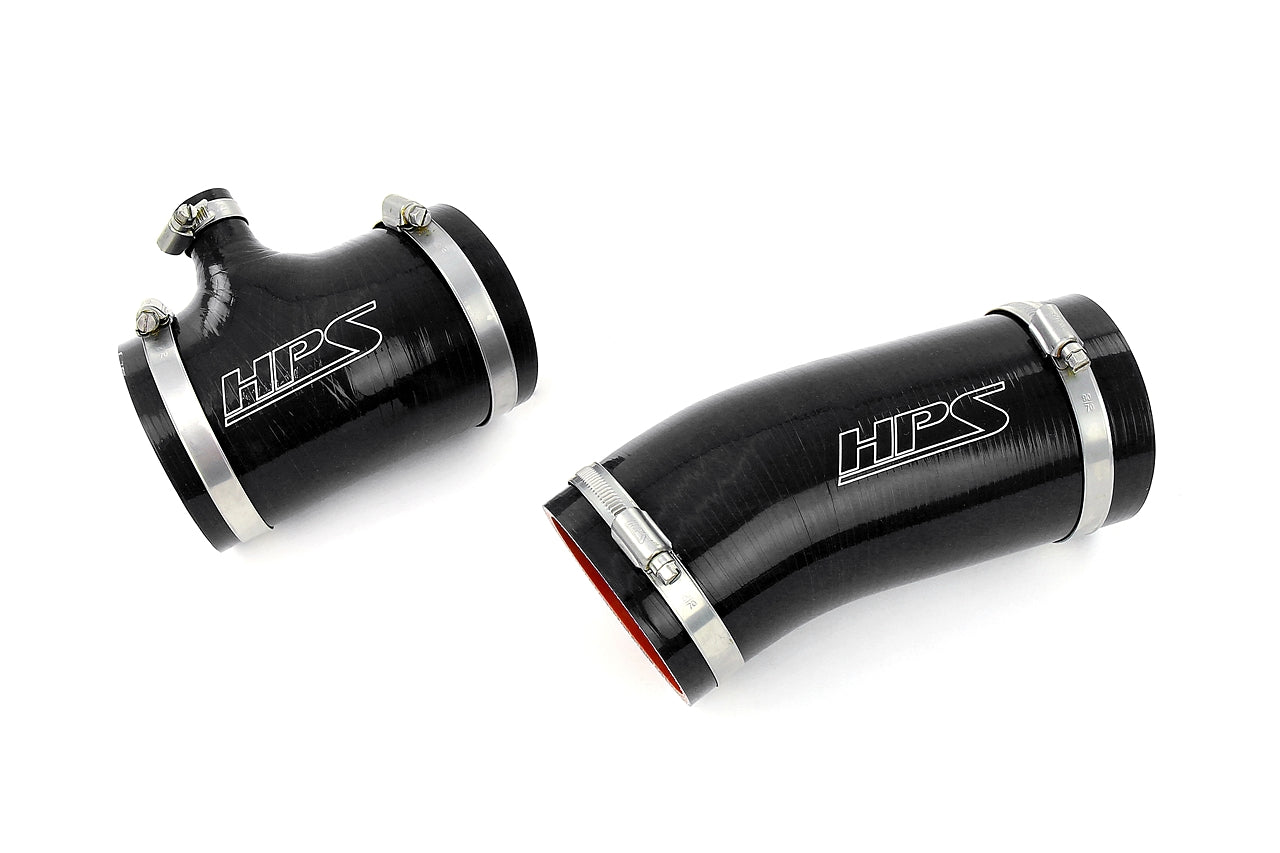 HPS Silicone Air Intake Hose Kit Toyota 1991 1992 Land Cruiser FJ80 4.0L 3FE , 57-2104 FR SPORT