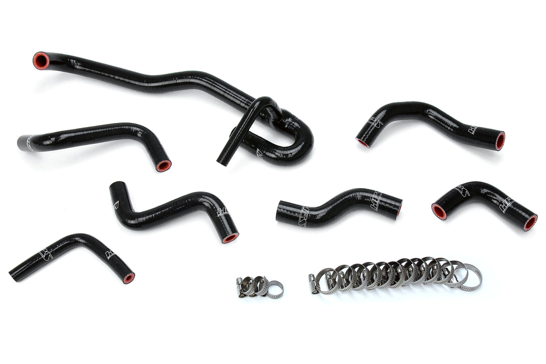 HPS Silicone Heater Coolant Hose Kit Toyota 1990-1991 4Runner 3.0L V6 with Rear Heater Left Hand Drive, 57-2190 FR SPORT