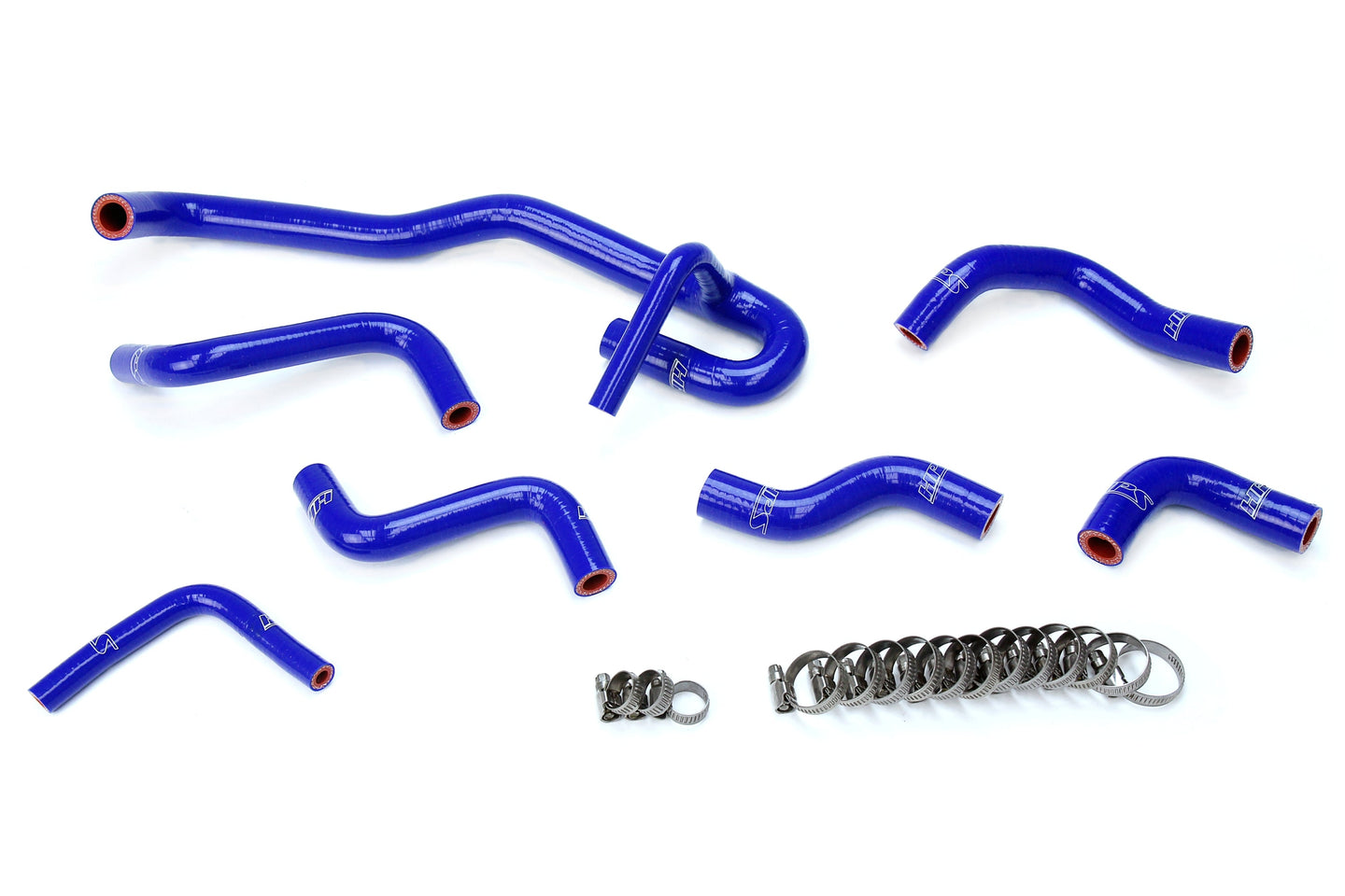 HPS Silicone Heater Coolant Hose Kit Toyota 1990-1991 4Runner 3.0L V6 with Rear Heater Left Hand Drive, 57-2190 FR SPORT