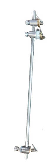 Offenhauser 5716-1 Linkage Arm3/16″ Plated Rod
7.5″  Overall Length
3     Buttons DFW Speed Syndicate