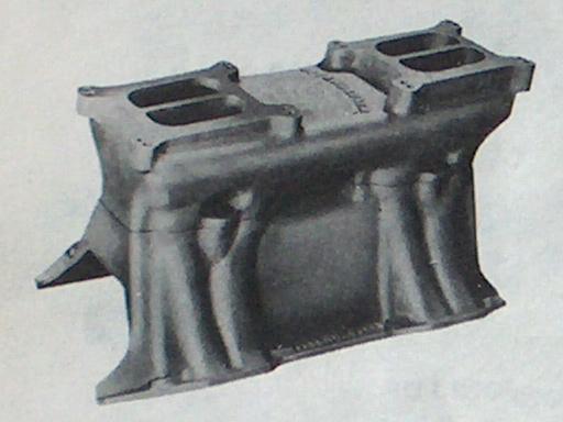 This is the BASE for a tunnel ram for a Big Block Chevy. [Large Rect. Port]Aluminum. Gaskets sold separately. 5409G/6161G DFW Speed Syndicate