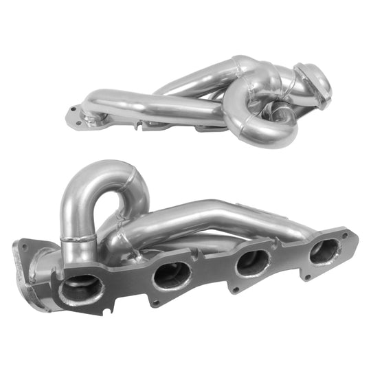 BBK 19-23 Dodge Ram 1500 5.7L (Ex. MegaCab) Shorty Tuned Exhaust Headers - 1-3/4in Silver Ceramic - DFW Speed Syndicate