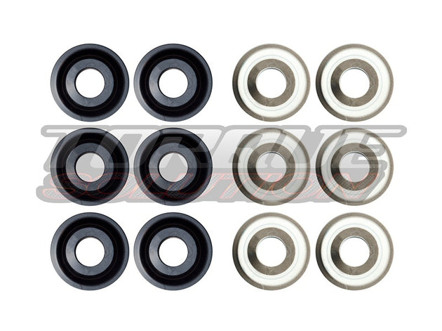 Torque Solution Solid Rear Subframe Bushings: Porsche 911 996/997 ALL - DFW Speed Syndicate