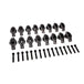TSP Ford Godzilla Pro Series Cast Steel Rocker Arms 1.8 Ratio Needle Bearing Trunnion Needle Bearing Tip Top Street Performance